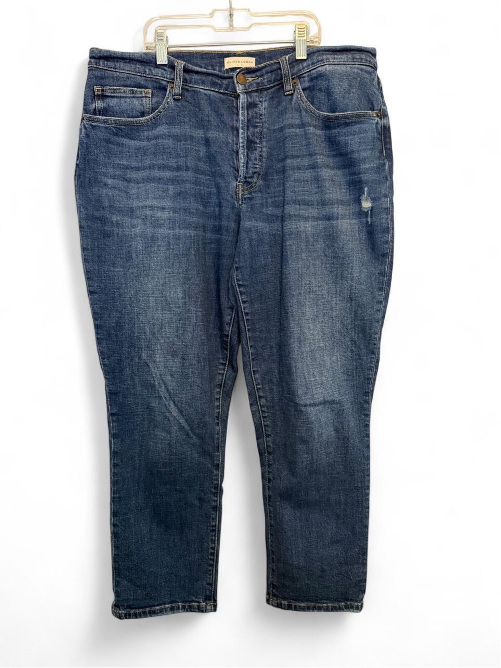 Oliver Logan Ludlow Mid Rise Relaxed Denim Jeans Size 30
